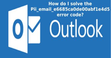 How to solve [pii_email_e6685ca0de00abf1e4d5] error?