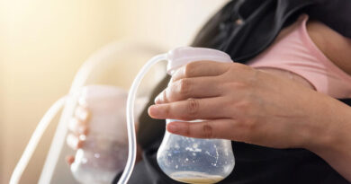 contaminated breast pump